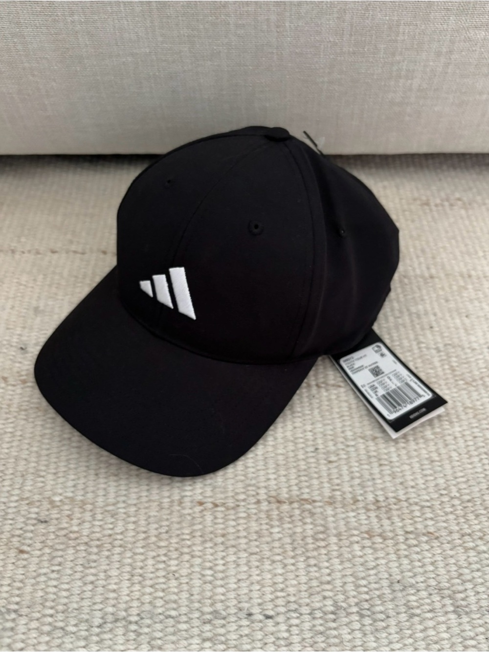 | NWT | Adidas | Youth Tour Hat Black Baseball Cap One Size Fits Youth (OSFY)